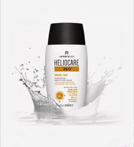 Сонцезахисний зволожуючий гель на водній основі Cantabria Labs Heliocare 360 ​​Water Gel SPF 50+ 50 мл 79048666 фото