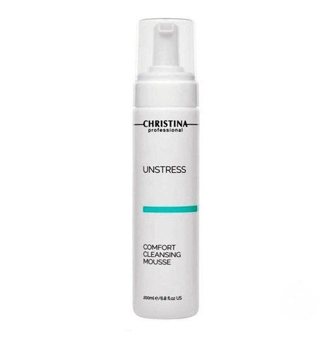 Ніжний очищувальний мус Christina Unstress Comfort Cleansing Mousse 200 мл 90765405 фото