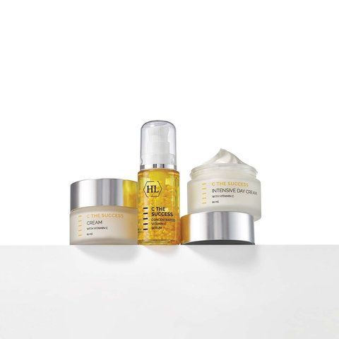 Набір Holy Land C The Success Anti Aging Home Care Kit (МІЛІКАПСУЛИ 30ML + ІНТЕНСИВНИЙ ДЕННИЙ КРЕМ 50ML + КРЕМ 50ML) 76752072 фото