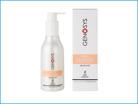Кисневий очисник для обличчя Genosys Snow O2 Cleanser 180 мл 65307345 фото