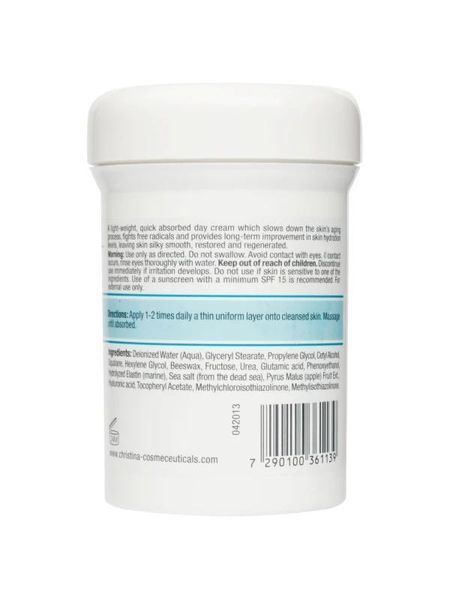 Зволожуючий крем для нормальної та сухої шкіри Christina Hydrating Day Cream With Green Apple Vitamin E з яблуком та вітаміном Е 250 мл 102772945 фото