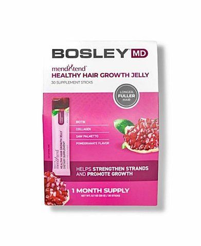 Дієтична добавка у формі желейної пластинки Bosley MD MendXtend Healthy Hair Growth Jelly Supplement Sticks 30 шт 88266906 фото