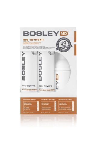 Набір для відновлення стоншеного фарбованого волосся BOSLEY MD Bos Revive Color Safe Kit 75439005 фото