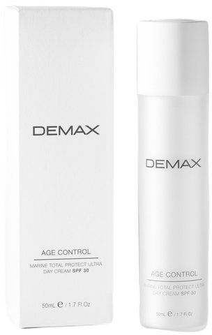 Денний захисний крем із морськими водоростями Demax Age Control Marine Day Cream Total Protect SPF 30 50 мл 64825010 фото