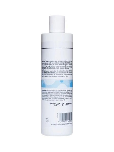 Очищуючий тонік для нормальної шкіри Christina Fresh Purifying Toner For Normal Skin з геранню 300 мл 102651821 фото