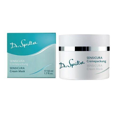 Крем-маска для чутливої ​​шкіри обличчя зі швидким ефектом Dr.Spiller Sensicura Cream Mask 50 мл 105427778 фото