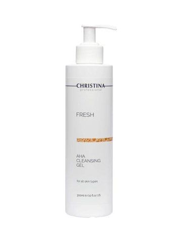 Очищаючий гель для всіх типів шкіри Christina Fresh AHA Cleansing Gel з фруктовими кислотами 300 мл 102651270 фото