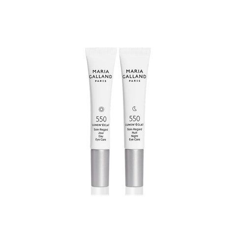 Два креми для очей день ніч Maria Galland 550 Lumin&rsquo;&Eacute;clat Eye Contour Duo 2 x 10 мл 103082668 фото