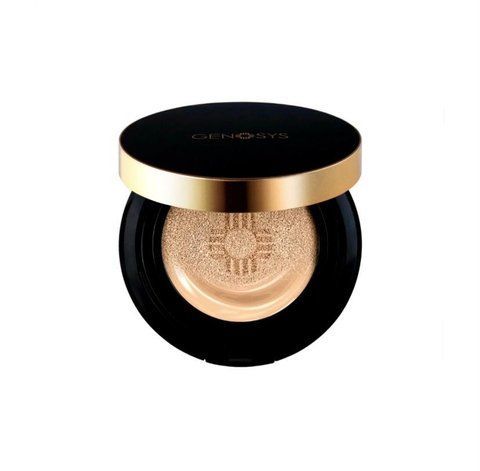Кушон для обличчя Genosys Skin Caring Blemish Balm Cushion SPF 50 тон Ivory 01 15 г*2 ( запасний блок ) 65307343 фото