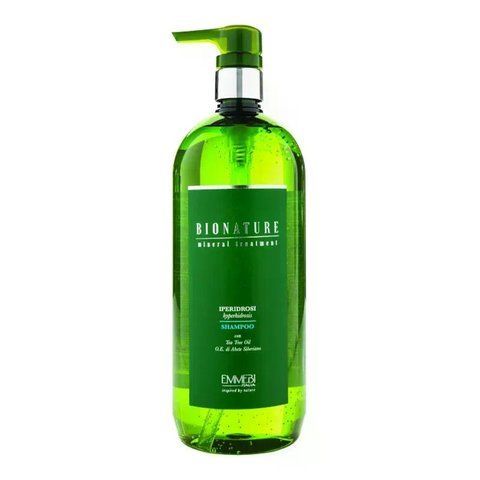 Шампунь проти гіпергідрозу Emmebi Italia BioNature Hyperhidrosis Shampoo 1000 мл 112608440 фото