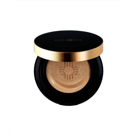 Кушон для обличчя Genosys Skin Caring Blemish Balm Cushion SPF 50 тон Beige 02 15 г*2 ( запасний блок ) 65307934 фото