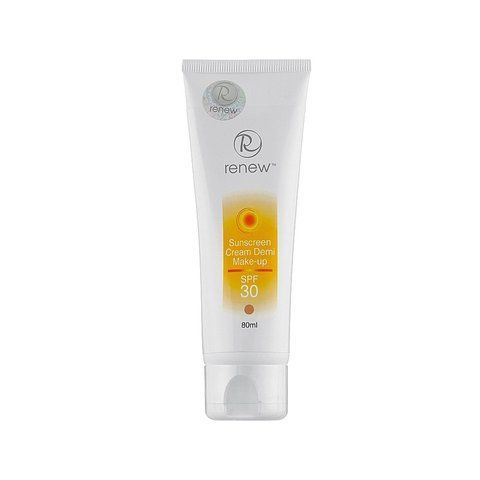 Сонцезахисний тональний крем-антиоксидант SPF-30 RENEW Sunscreen Cream SPF-30 Demi Make up 80 мл 107416481 фото