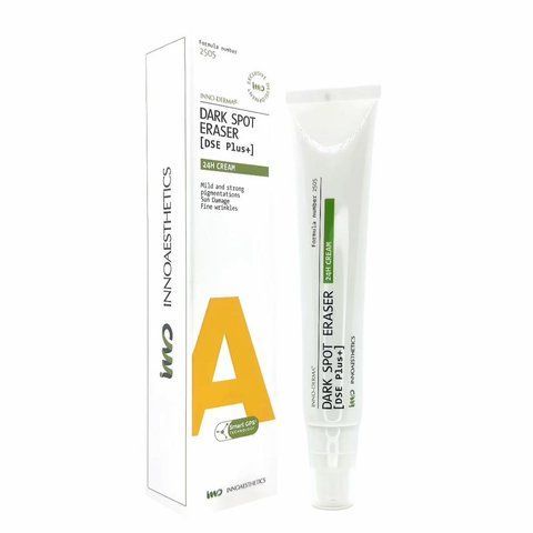 Крем з кислотами, ретинолом для освітлення шкіри Innoaesthetics DARK SPOT ERASER 24H CREAM 50 гр 105683563 фото