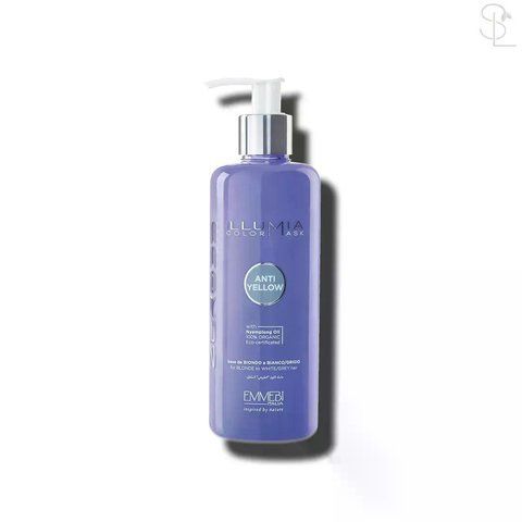 Сяюча тонуюча маска Антижовтий Emmebi Illumia color mask Anti Yellow 300 мл 108937644 фото