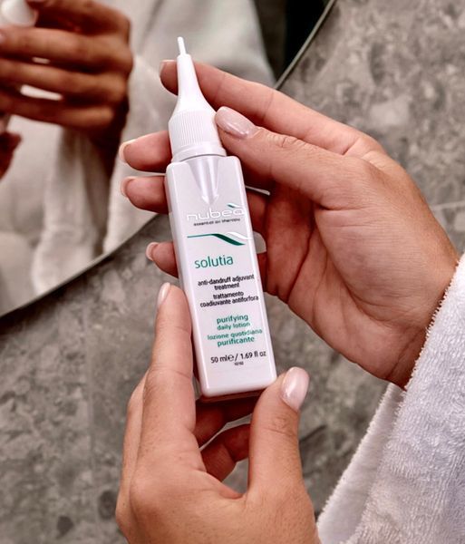 Щоденний очищаючий лосьйон проти лупи Nubea Solutia Purify Daily Lotion 50 мл 117606939 фото