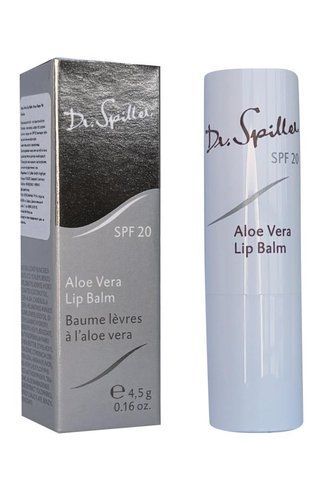 Бальзам для губ з екстрактом алое Dr. Spiller Aloe Vera Lip Balm SPF 20 4,5 г 104431768 фото