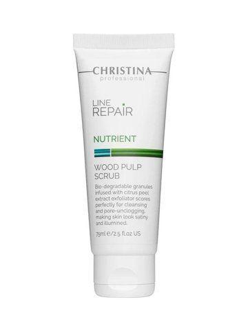 Скраб із дерев'яною целюлозою Christina Line Repair Nutrient Wood Pulp Scrub 75 мл 101374564 фото