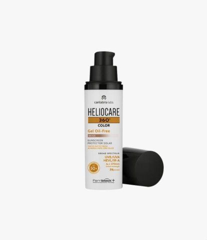 Тональний сонцезахисний гель бежевий Cantabria Labs Heliocare 360 ​​Color Gel Oil-Free Sunscreen SPF 50+ Beige 50 мл 79013888 фото