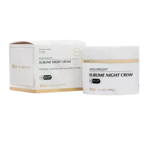 Нічний епігенетичний крем з anti-age ефектом Innoaesthetics EPIGEN SUBLIME NIGHT CREAM 50 мл 105764585 фото