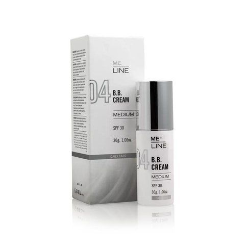 Тональний зволожувальний крем з SPF 30 04 Me Line BB Medium 30 мл 105780708 фото
